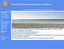 Tablet Screenshot of finca-team.de